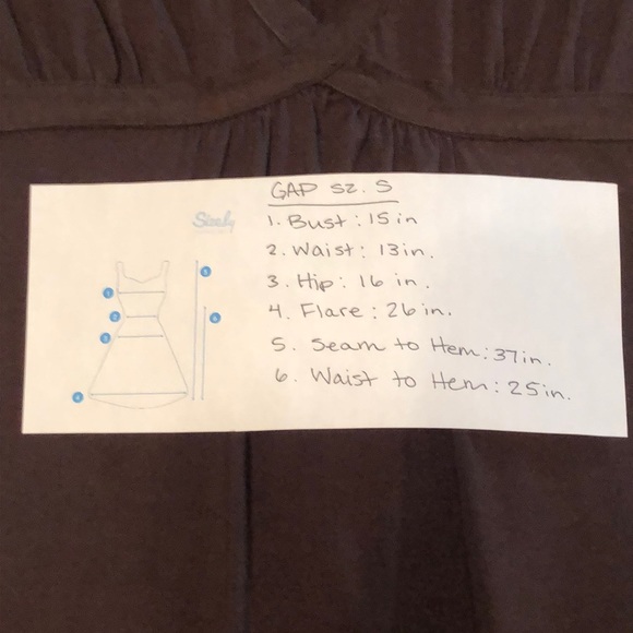 GAP Brown Short-sleeve Dress, Size Small. - Picture 8 of 8